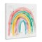 Stupell Industries Pastel Rainbow with Gold Accents Canvas, design by Creative Studio